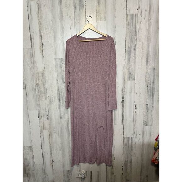 Purple maxi dress size 4XL - Picture 1 of 5